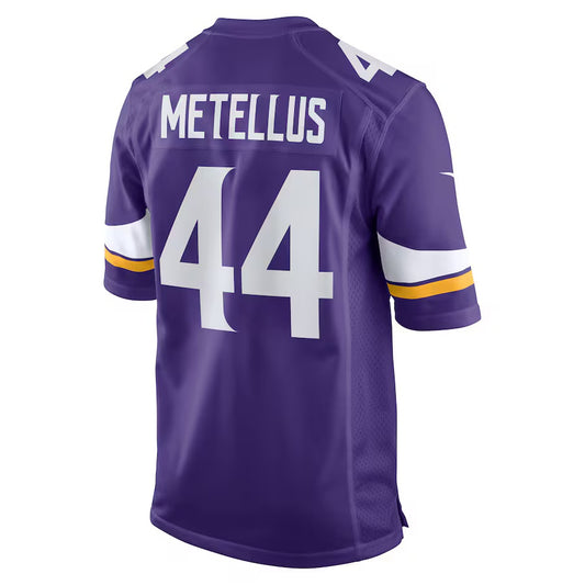 MN.Vikings #44 Josh Metellus Purple Vapor F.U.S.E. Limited Jerseyy Stitched American Football Jerseys